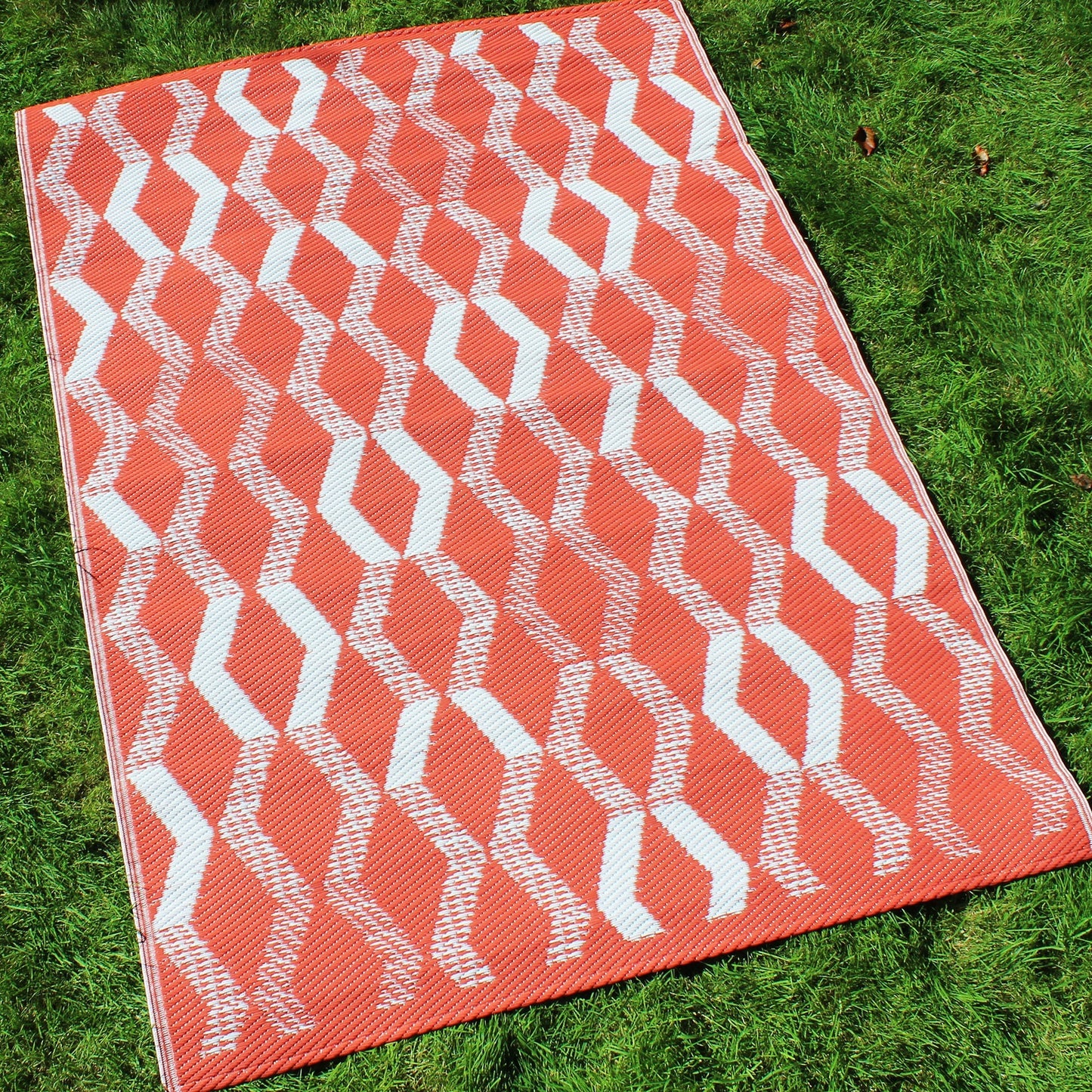Rico Outdoor Outdoor Rug in Terracotta