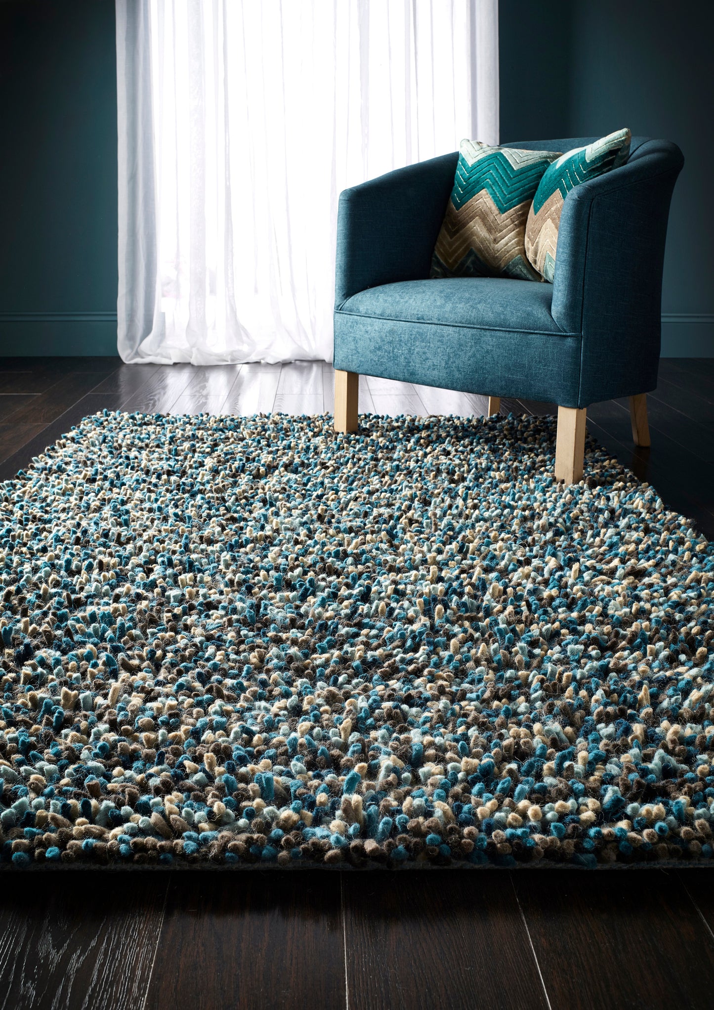 Origins Rocks Shaggy Blue