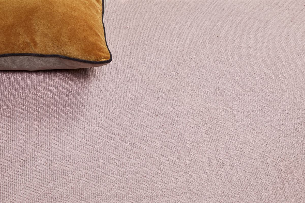 Hug Rug Woven Diamond Rug Rose