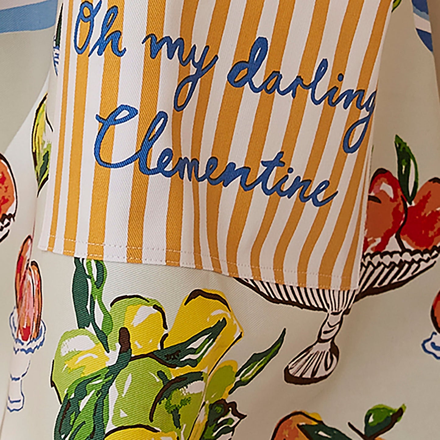 Summer Fruits Cotton Apron