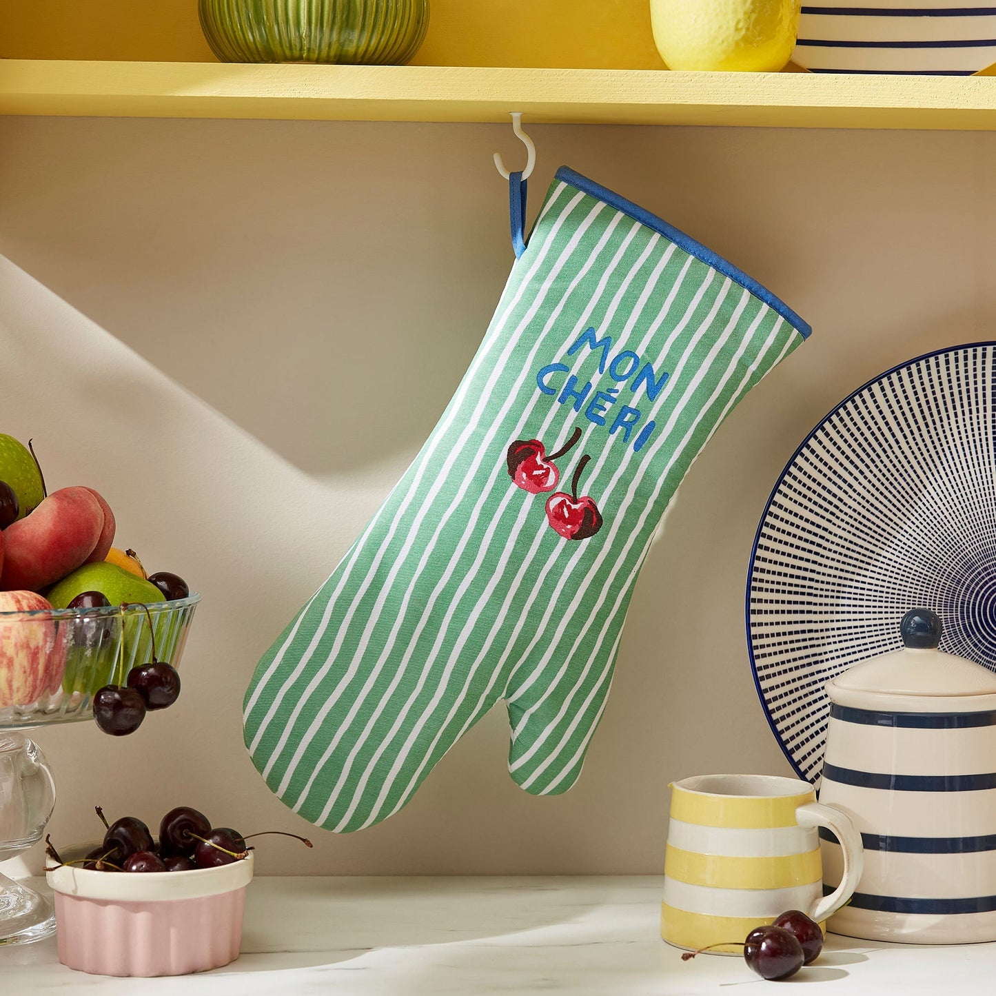 Summer Fruits Gauntlet Oven Glove