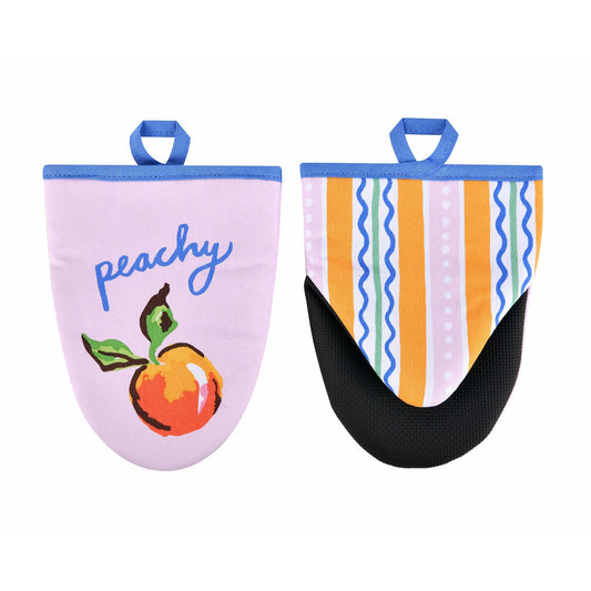 Summer Fruits Microwave Mitts Pair