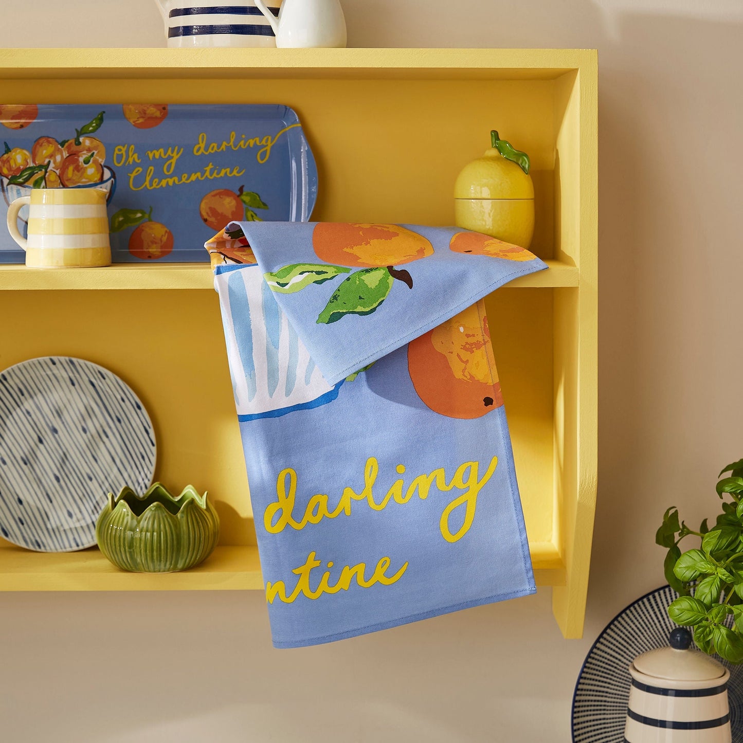Summer Fruits Cotton Tea Towel