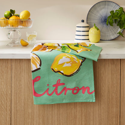 Summer Fruits Cotton Tea Towel