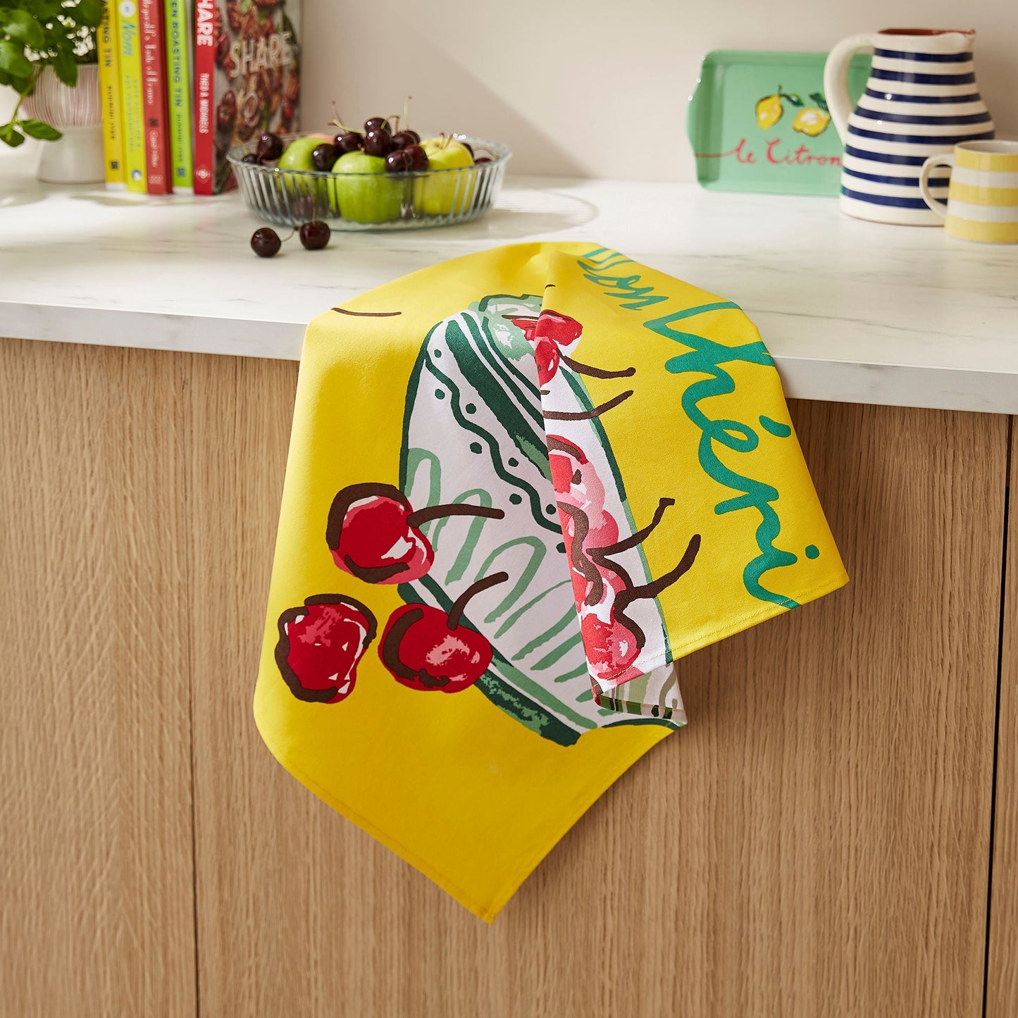 Summer Fruits Cotton Tea Towel