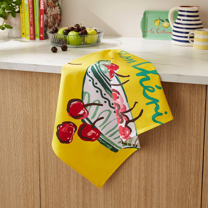 Summer Fruits Cotton Tea Towel