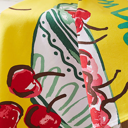 Summer Fruits Cotton Tea Towel