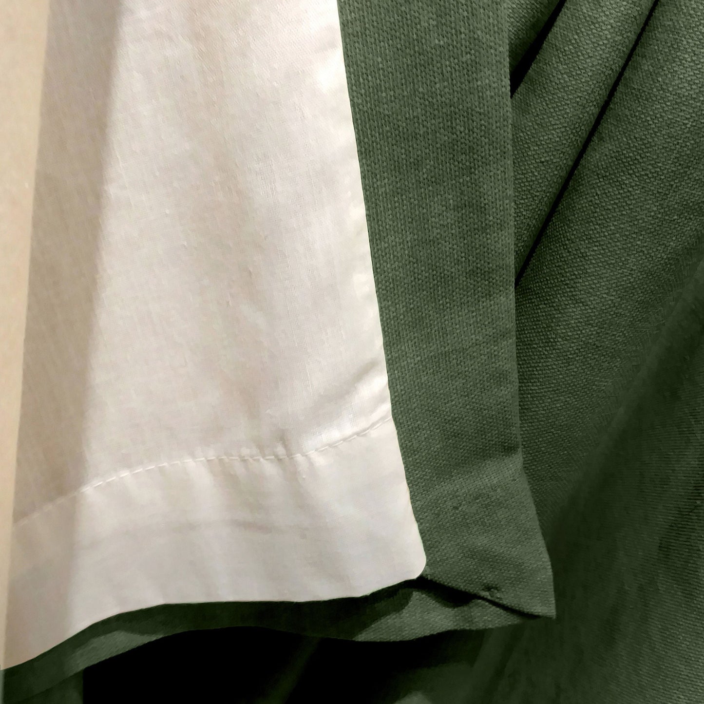 Sorbonne Eyelet Curtains in Bottle Green