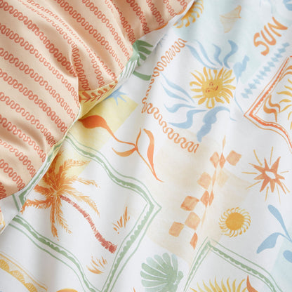 Soleil Duvet Cover Set in Multi