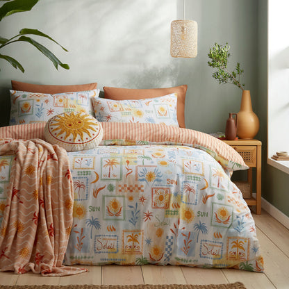 Soleil Duvet Cover Set in Multi