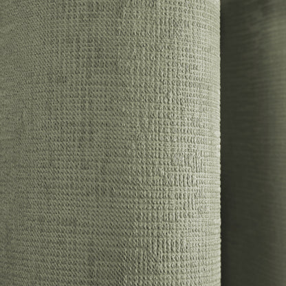 Strata Eyelet Curtains in Green