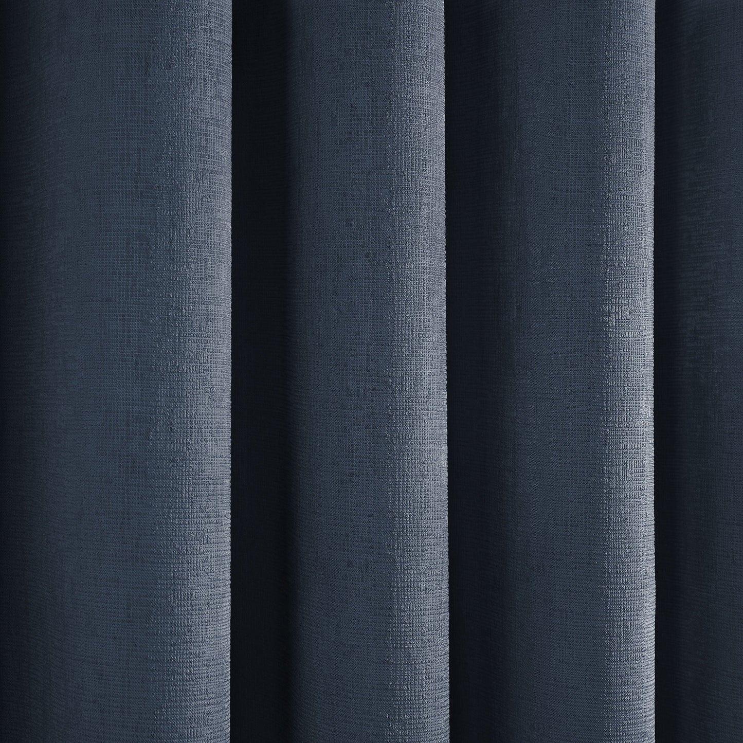 Strata Eyelet Curtains in Navy