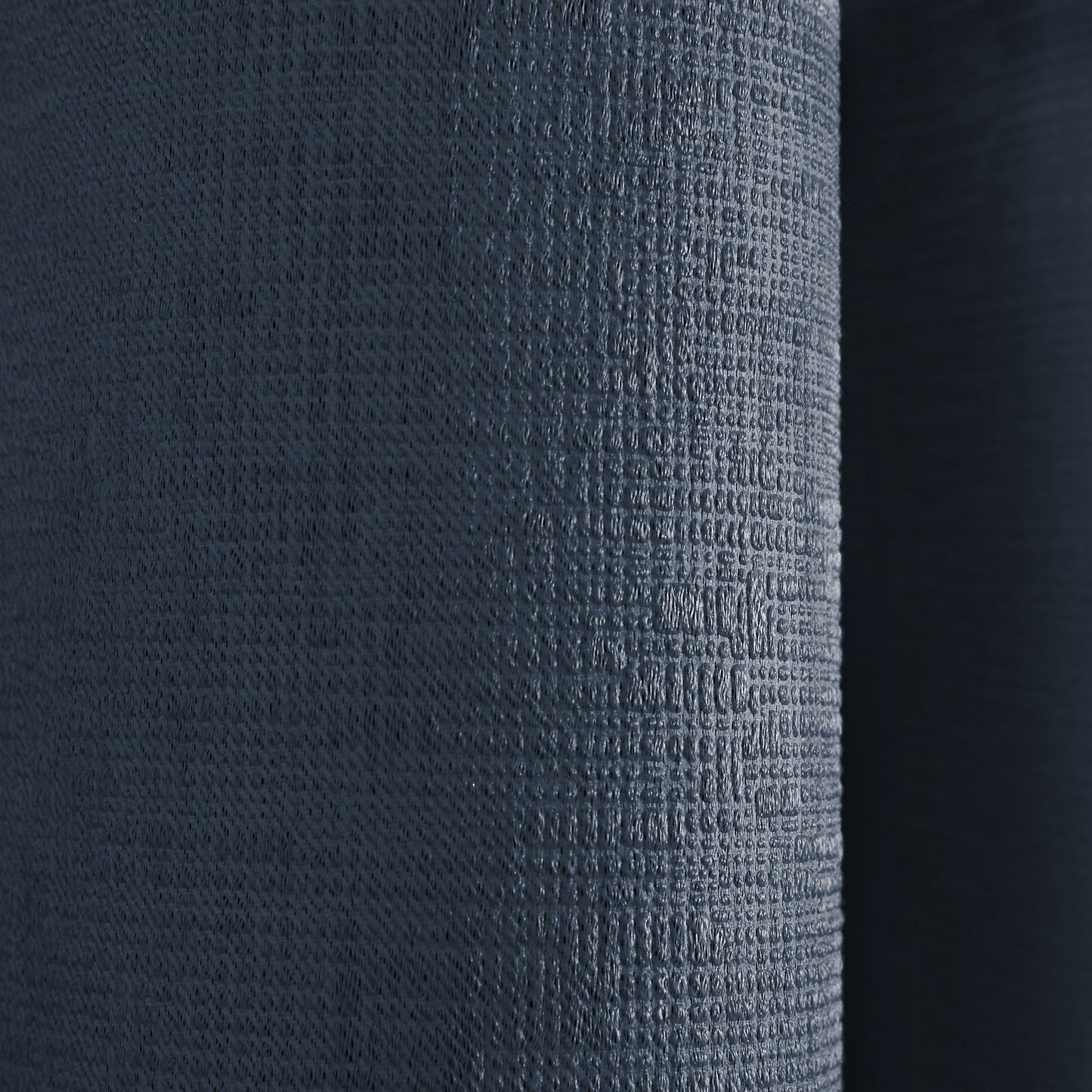 Strata Eyelet Curtains in Navy