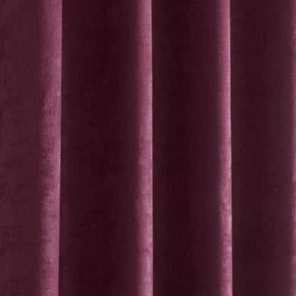 Strata Eyelet Curtains in Wine