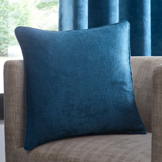 Strata Cushion in Teal