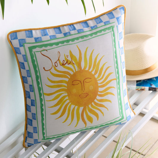 Soleil Sun Outdoor Cushion in Multi