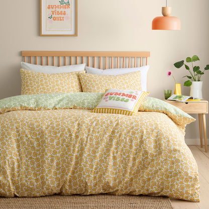 Summer Vibes Slogan Cushion in Multi