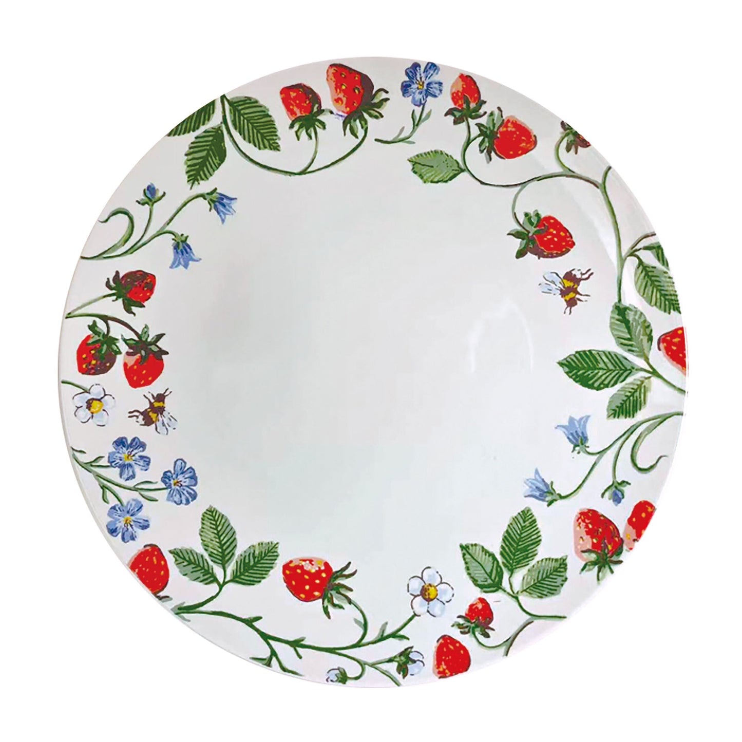 Strawberry Patch Porcelain Dinner Plate