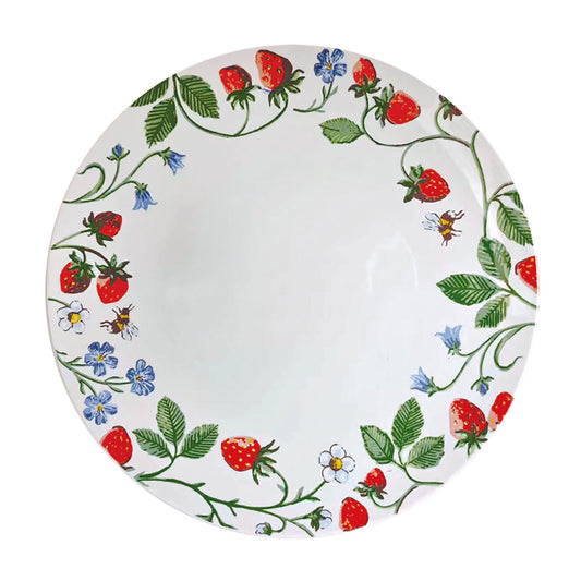 Strawberry Patch Porcelain Dinner Plate