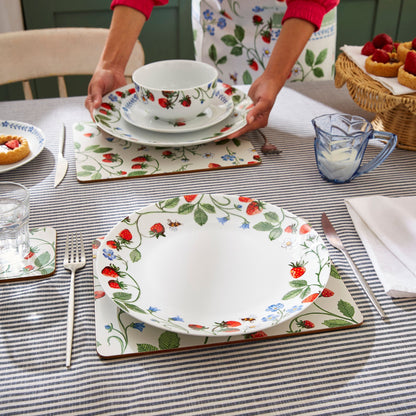 Strawberry Patch Porcelain Dinner Plate