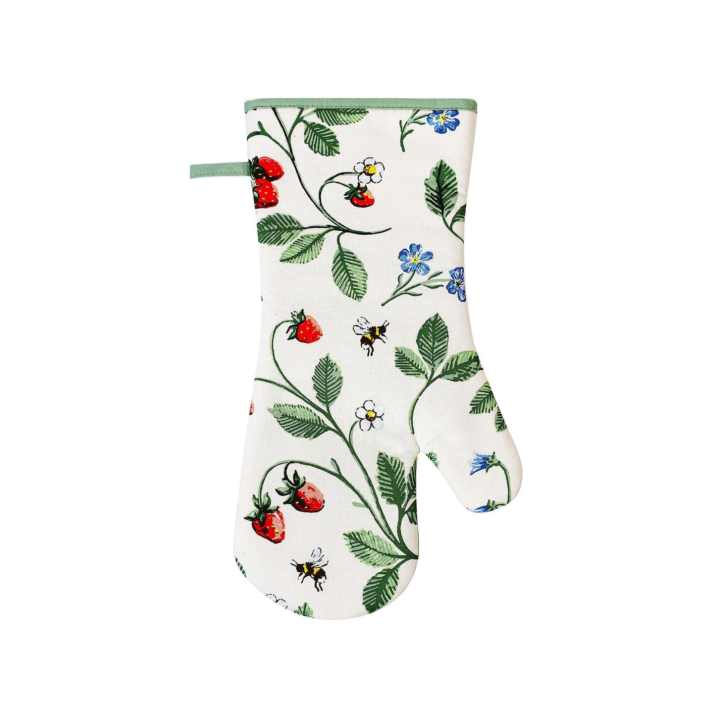 Strawberry Patch Gauntlet Oven Glove