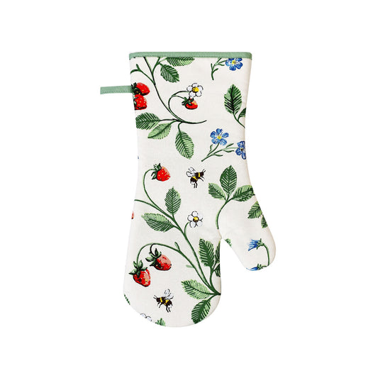 Strawberry Patch Gauntlet Oven Glove