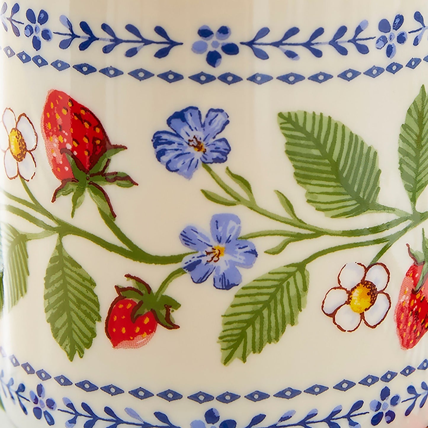 Strawberry Patch Bone China Mug