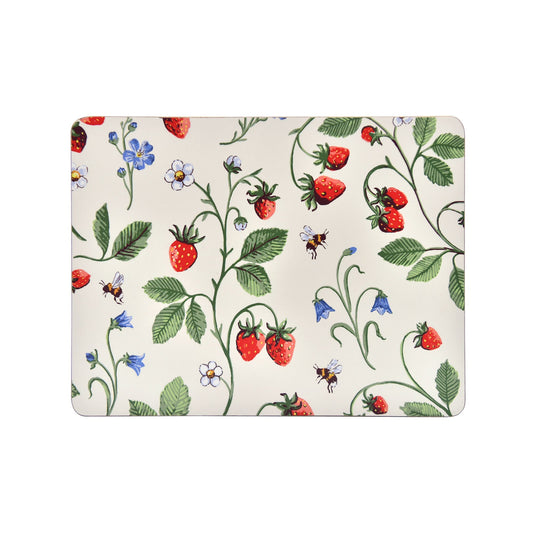Strawberry Patch Placemat 4 Pack