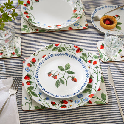 Strawberry Patch Porcelain Dinner Plate