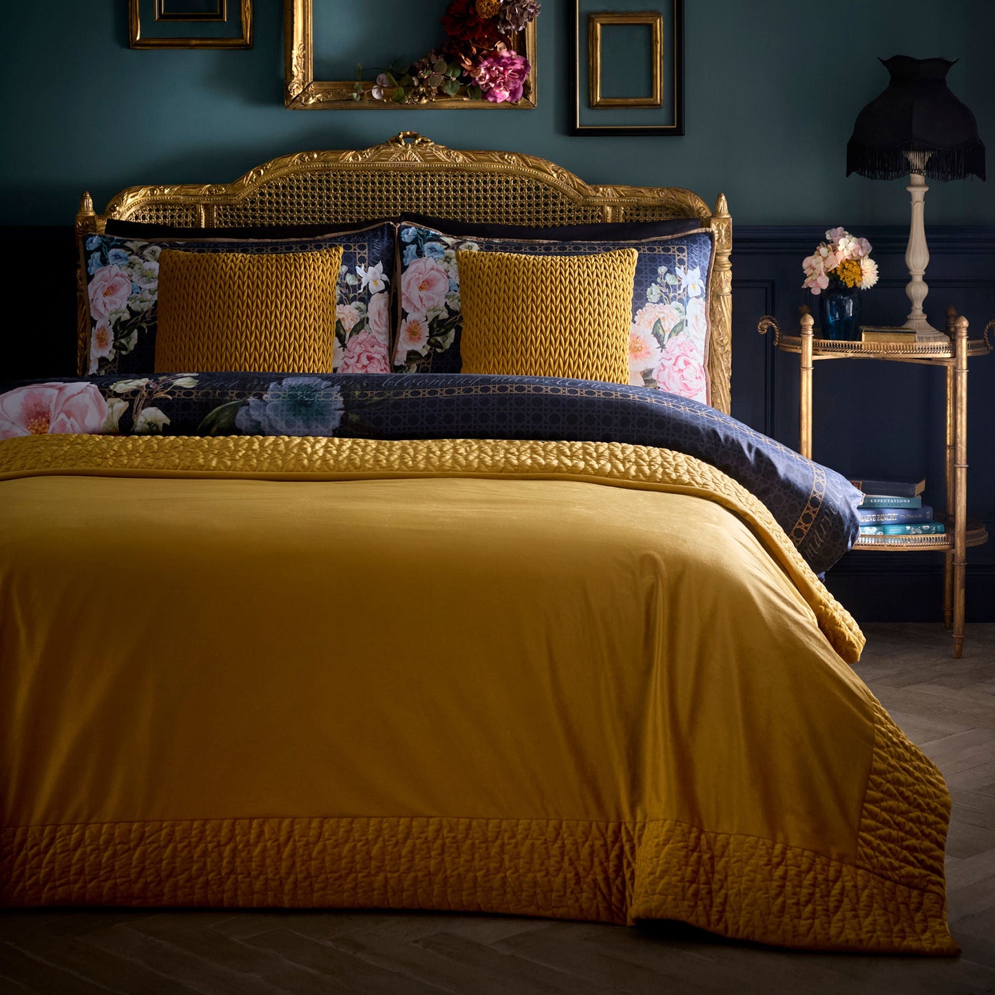 Siena Bedspread in Ochre