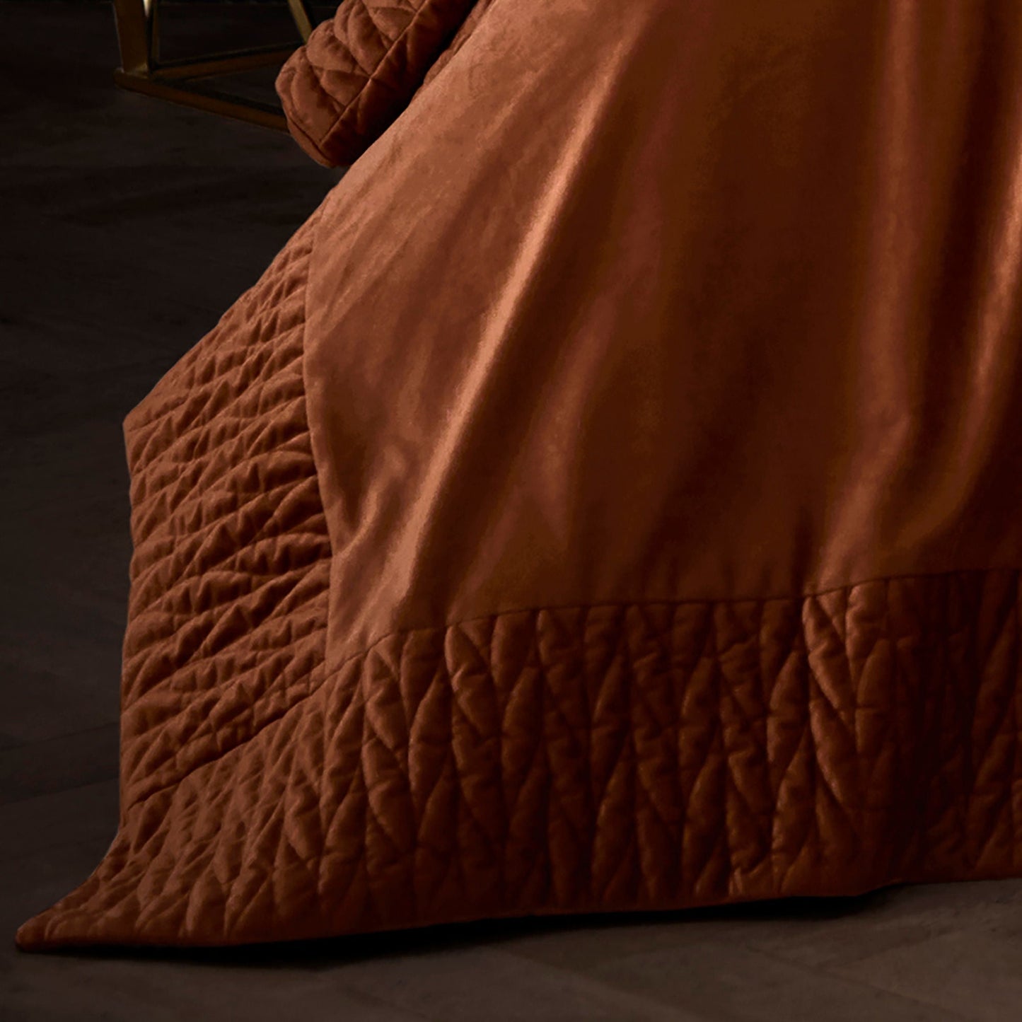Siena Bedspread in Spice