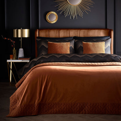 Siena Bedspread in Spice