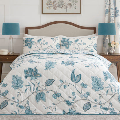 Samira Bedspread in Teal