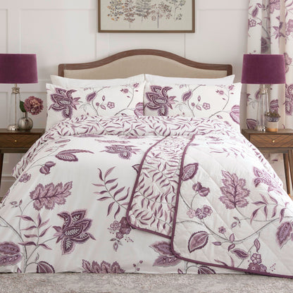 Samira Bedspread in Plum