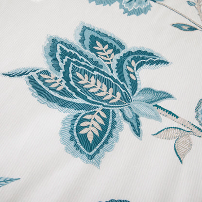 Samira Duvet Cover Set in Teal