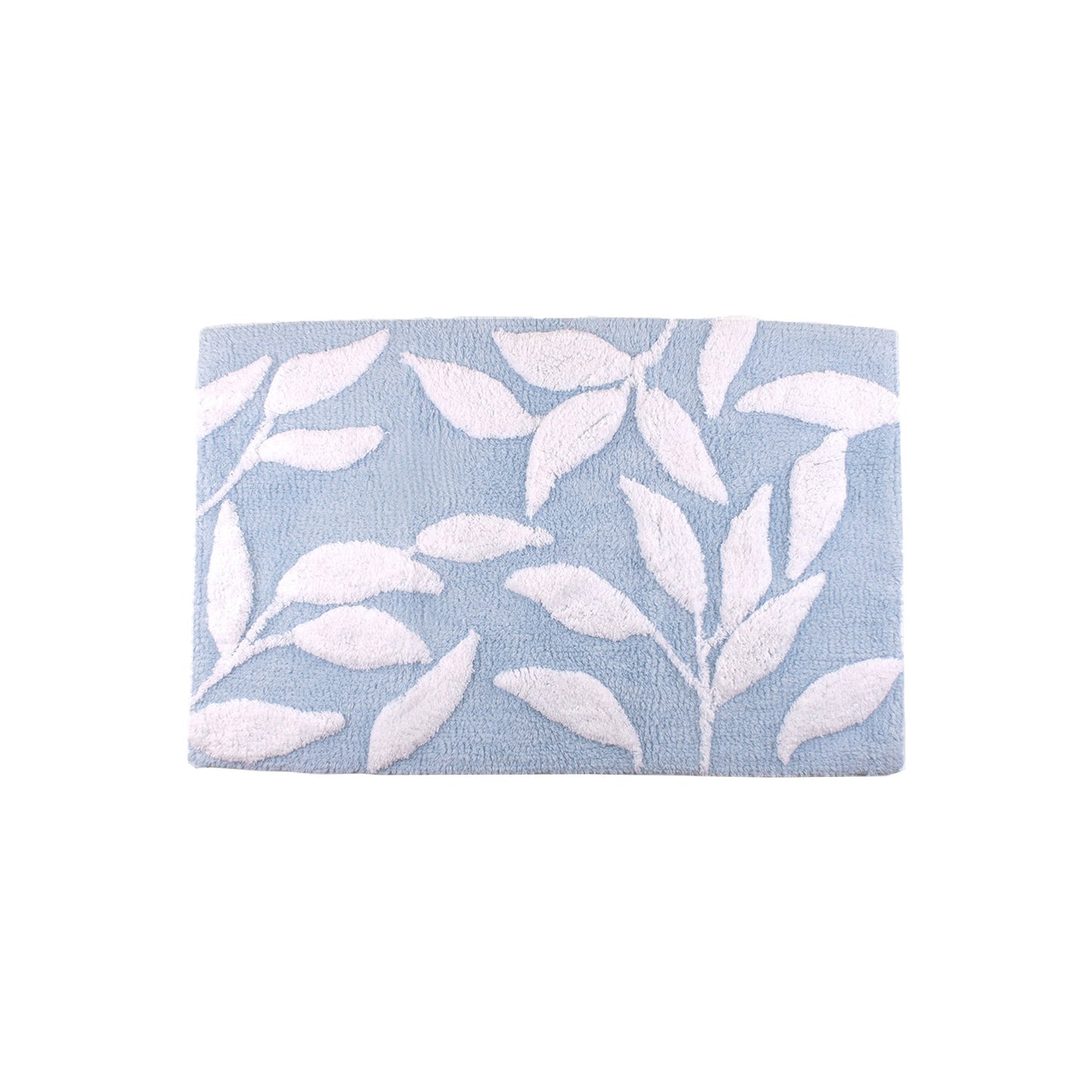 Sandringham Bath Mat in Blue