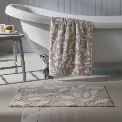 Sandringham Bath Mat in Natural
