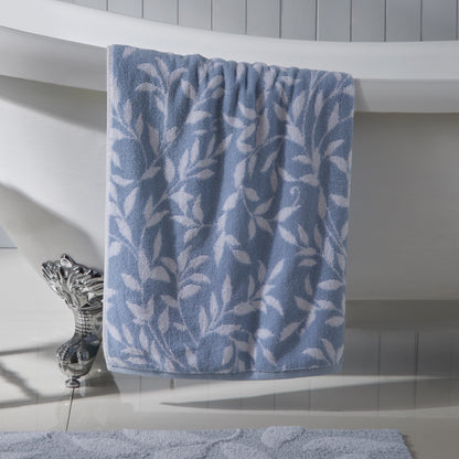 Sandringham Towels in Pale Blue - Hand Towel