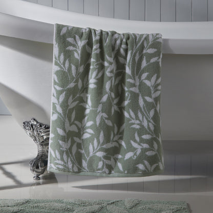 Sandringham Towels in Sage - Hand Towel
