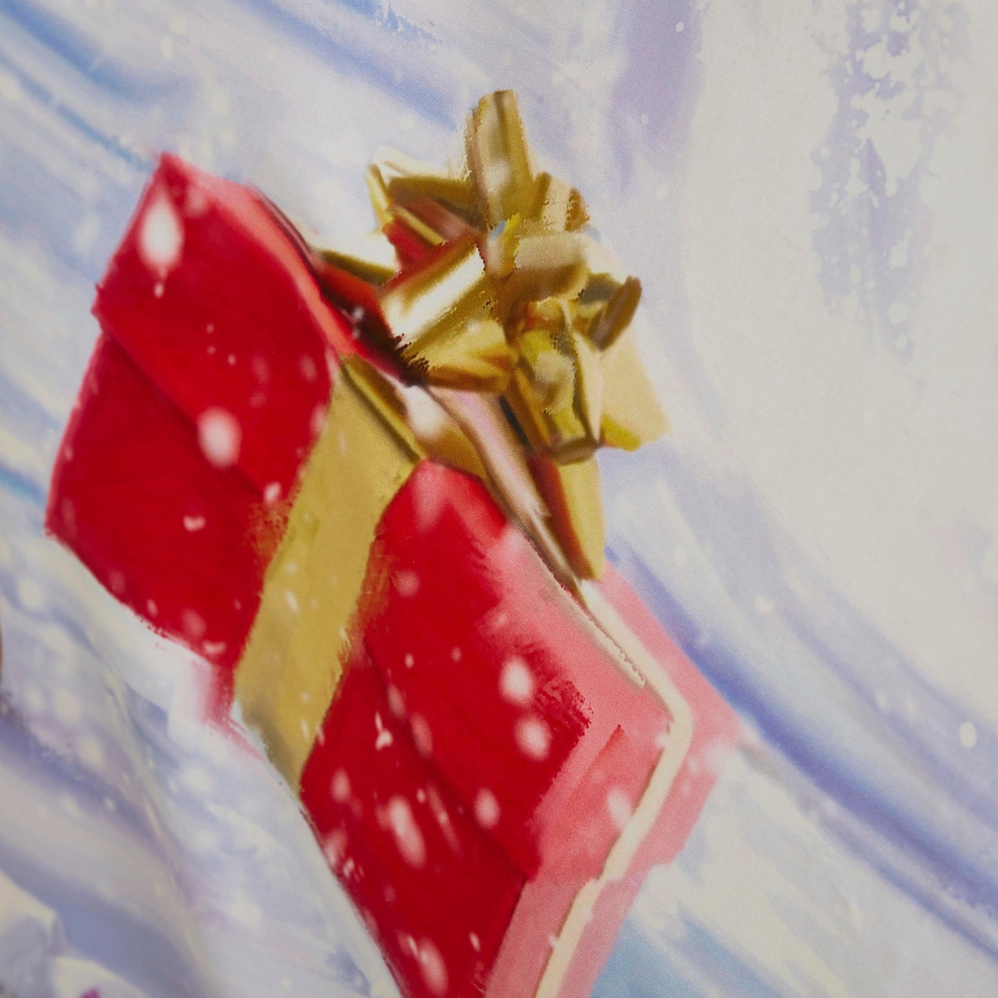 Santa & Snowy Duvet Cover Set in Multi