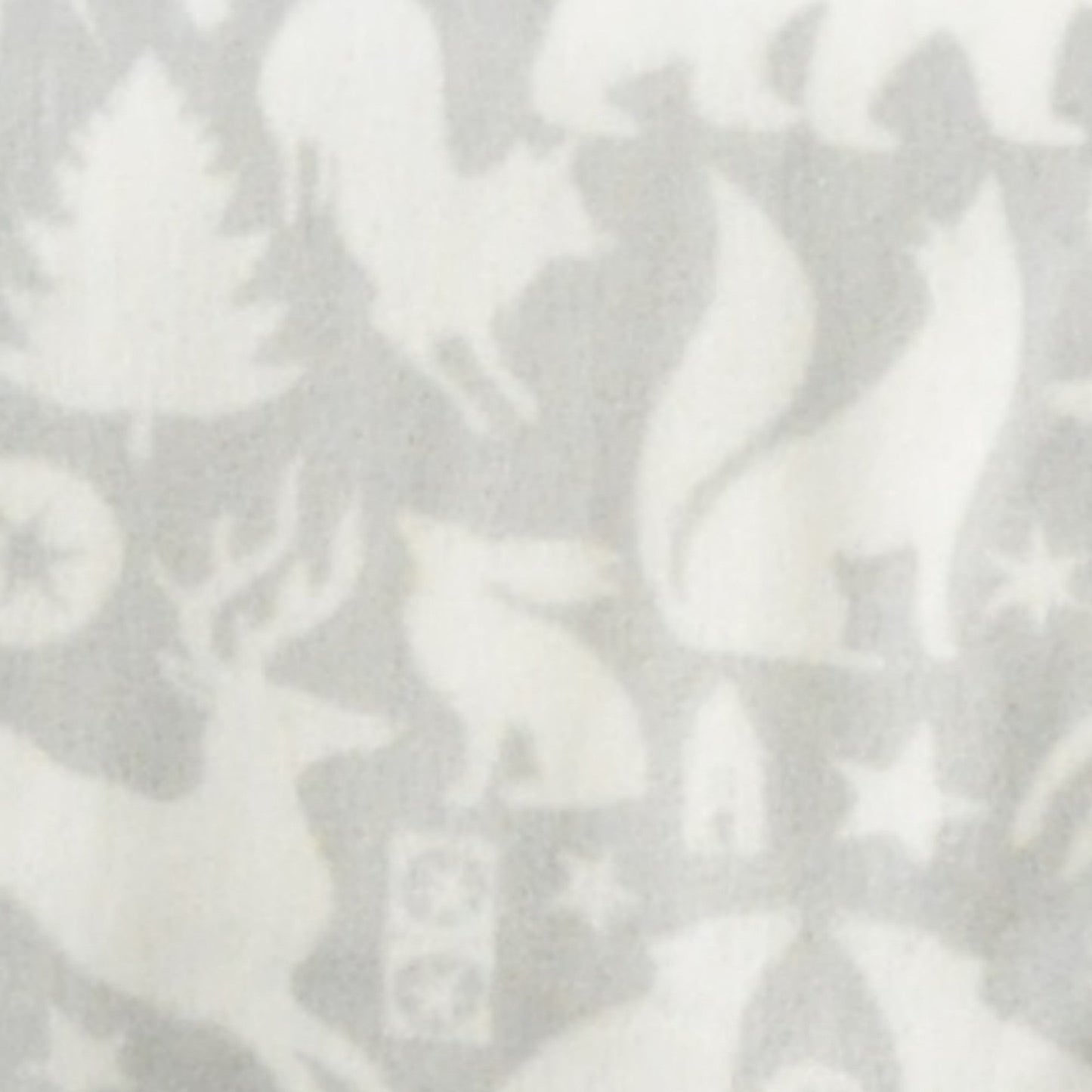 Scandi Animals Throw in Grey