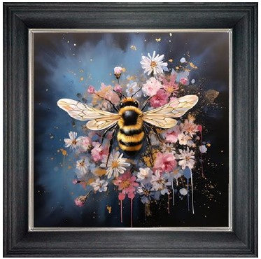 Bumble Bee Pink & White