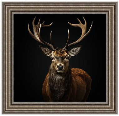 Majestic Stag Isolated