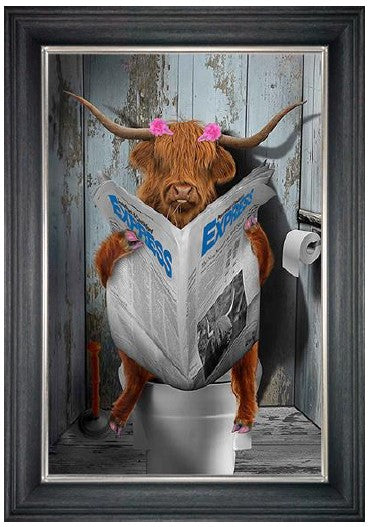 Toilet Highland Cow (Female)