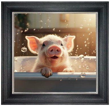 Bubble Bath Pig