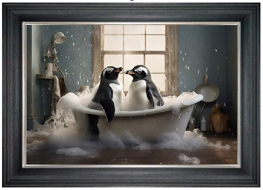 Penguins Bubble Bath