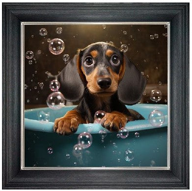 Bubble Bath Sausage Dog