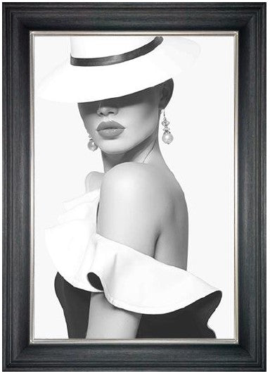 Elegant Hat (Black & White)