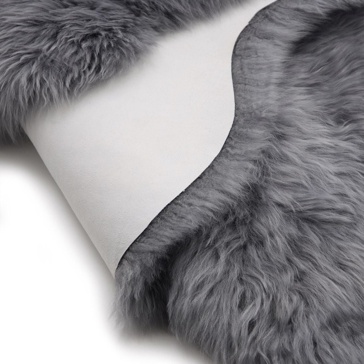 Origins Genuine Sheepskin Grey Double