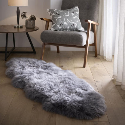 Origins Genuine Sheepskin Grey Double